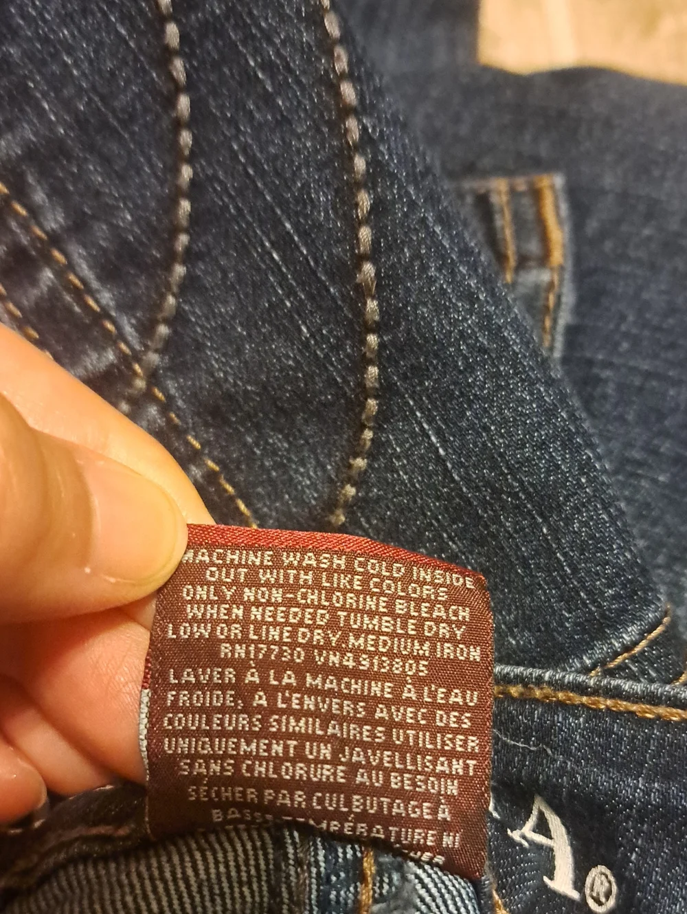 Merona Women's Indigo Skinny Jeans. Size 18R.